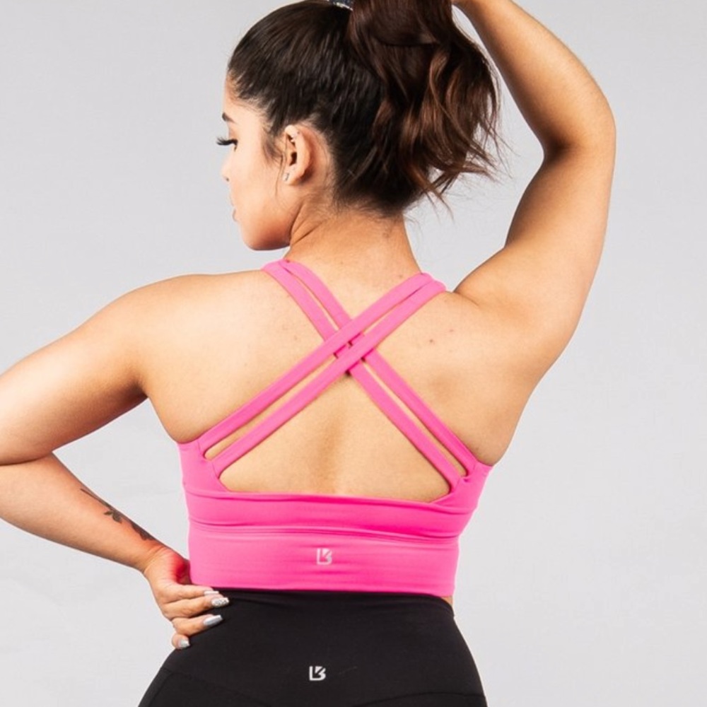 Buffbunny Rosa Sports Bra Hot Pink S